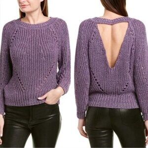 Ba&sh Lady Pullover in Grape Violet